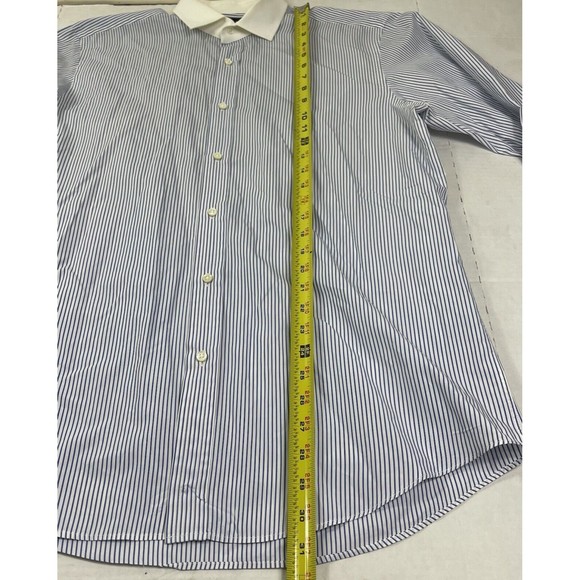 Vtg RALPH LAUREN Black Label Mens 16 1/2 Long Sleeve Button French Cuff Italy - Picture 14 of 15